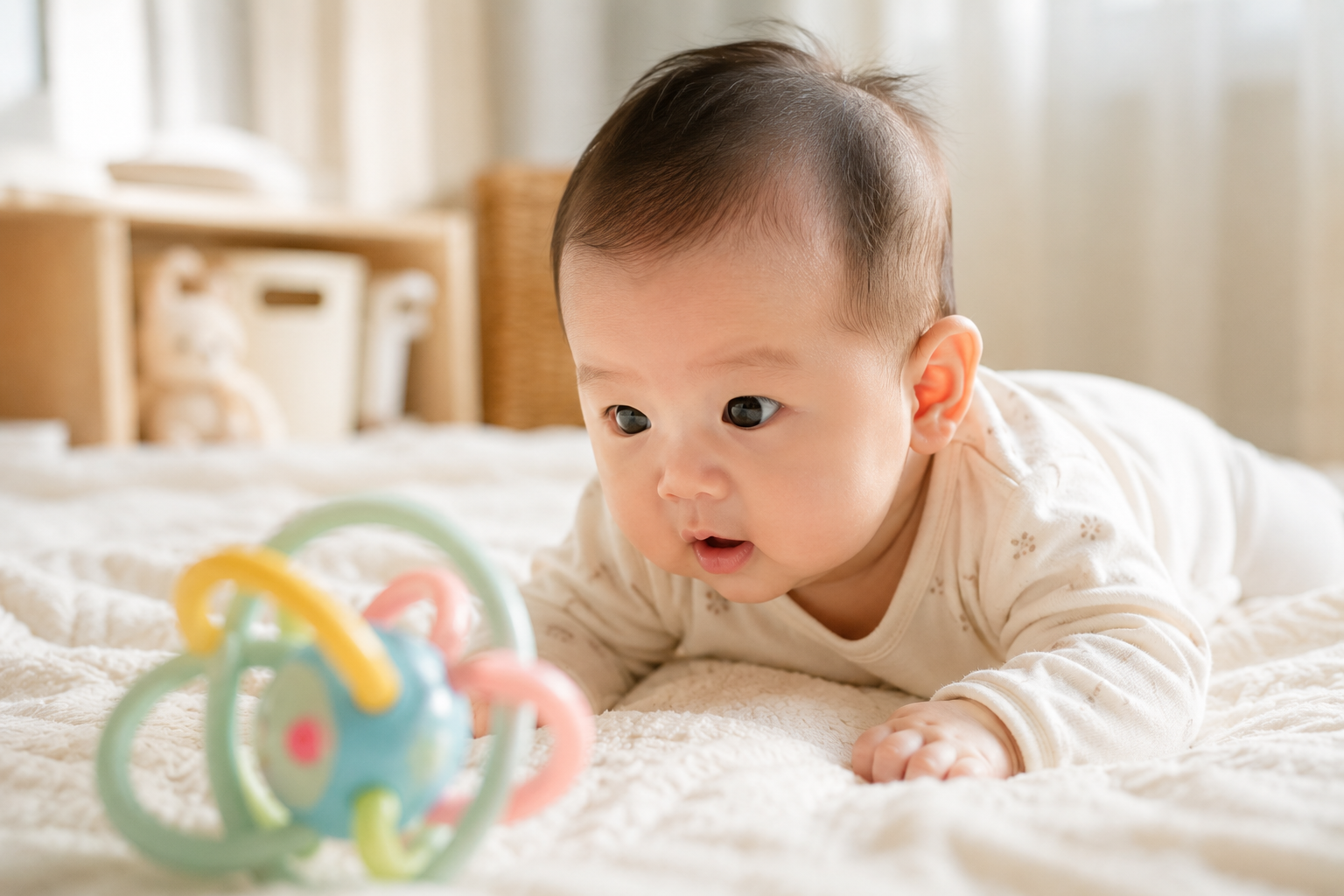 赤ちゃんの成長過程、100日前後で変わる発達と授乳パターンの完璧ガイド